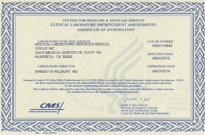 Clinical LaboratoryImprovements Amendments